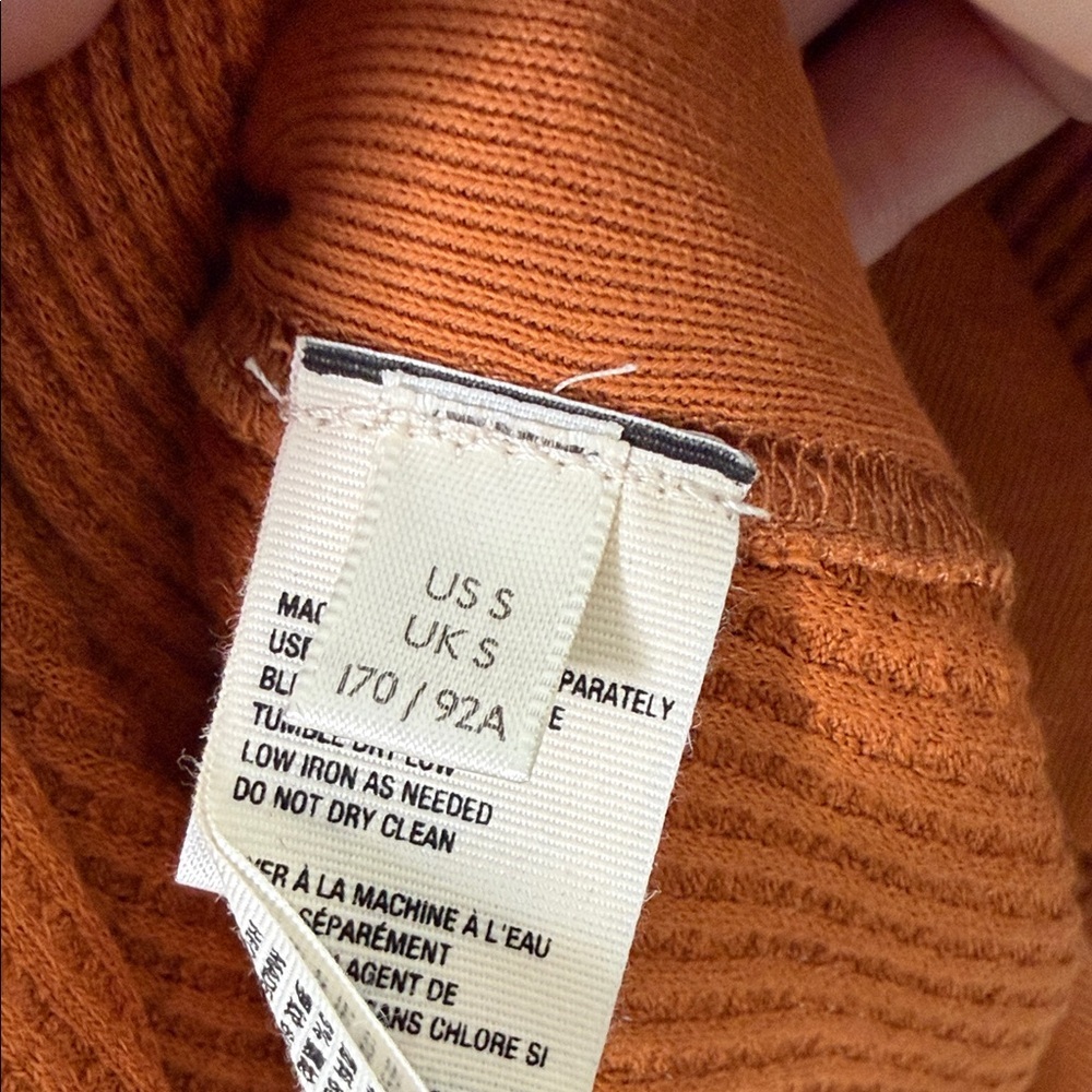 We The Free Free People Thermal Knit Shirt In Autumn Wildflower size small - Picture 11 of 14